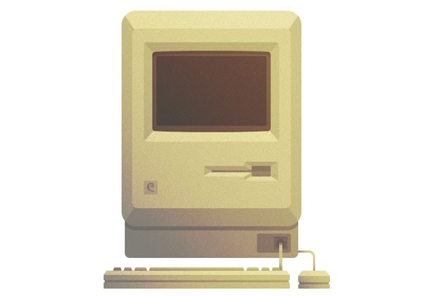 Create Macintosh in Adobe Illustrator