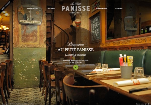 Web Design Restaurant