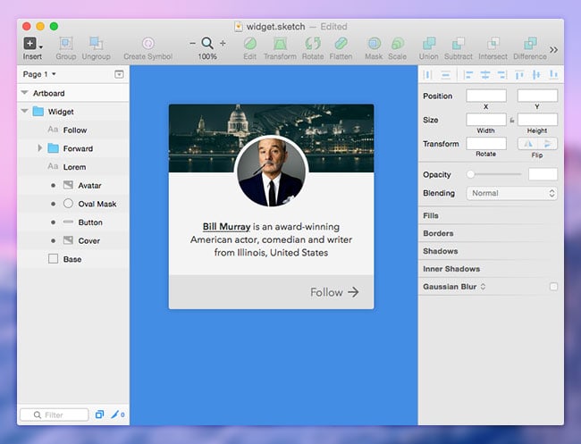 WhatsApp OSX concept - Sketch - Freebiesbug