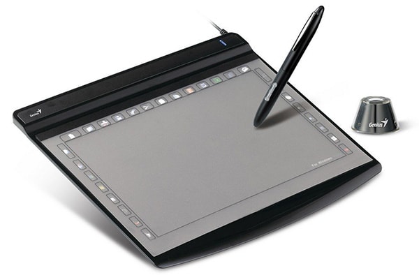 how to set up the aiptek tablet drawing pad grey