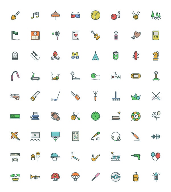 Colored Icons