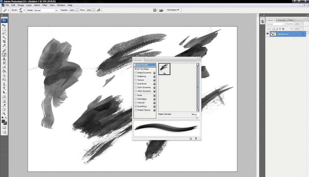 How to Create a Photoshop Brush