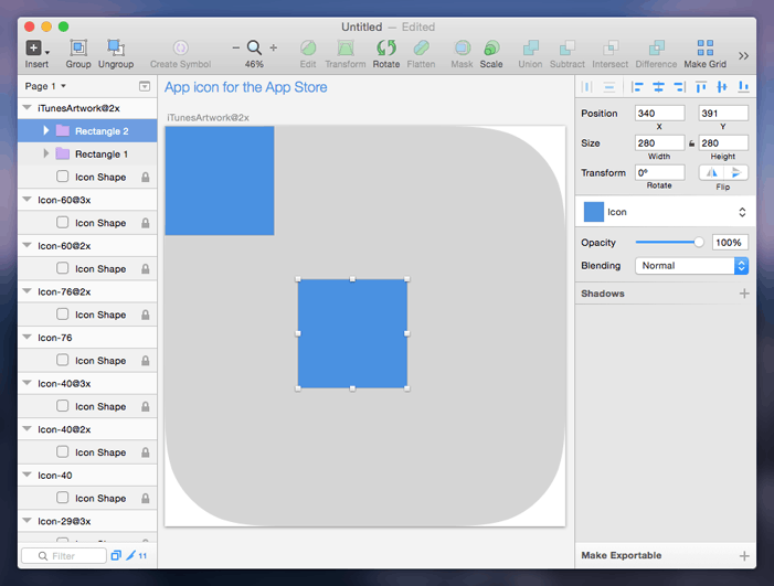 Icon categories, export image scaling, and more - WireframeSketcher