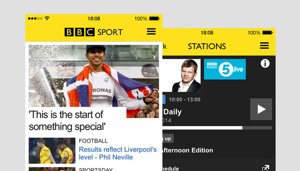 BBC Sport app