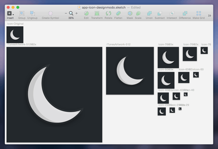 Midnight Icons  Sketch Dark Theme Plugin  Icon App icon design Mobile  icon