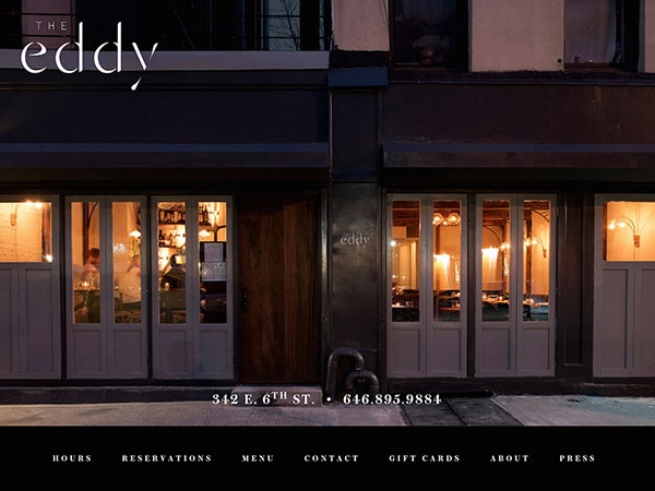 The Eddy NYC Restaurant