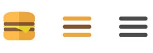 Trend Breakdown: New Ways to Use the Hamburger Icon - Designmodo