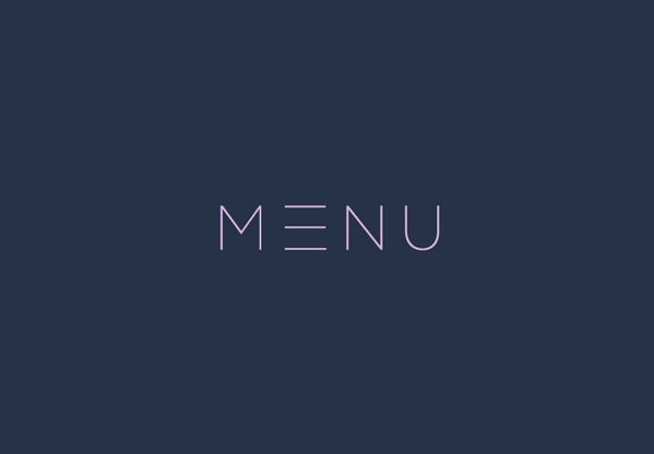 Burger icon vs. word "menu" by Andrey