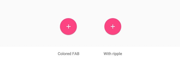 Material Design Lite Buttons