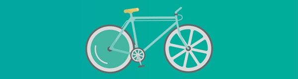 Flat Design Bicycle