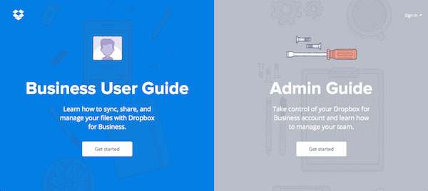 Dropbox Guidelines