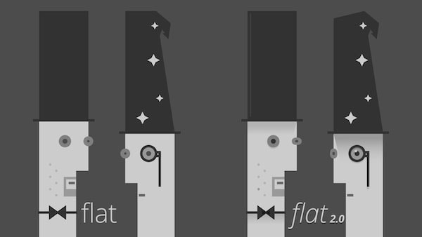 Web Design Trends: Flat Design vs Flat Design 2.0