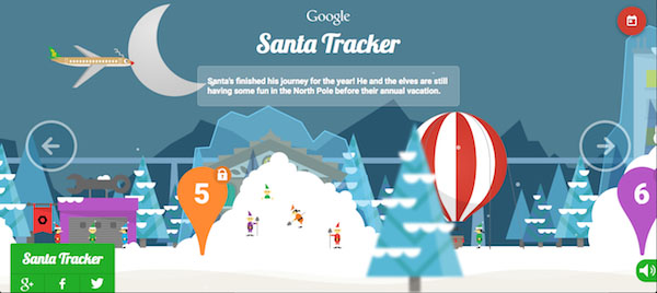 Google Santa Tracker