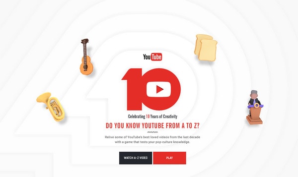 YouTube 10th Anniversary