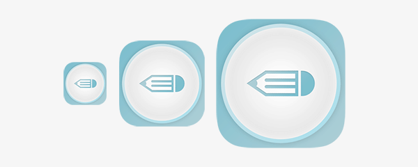 iOS App Icon in Photoshop