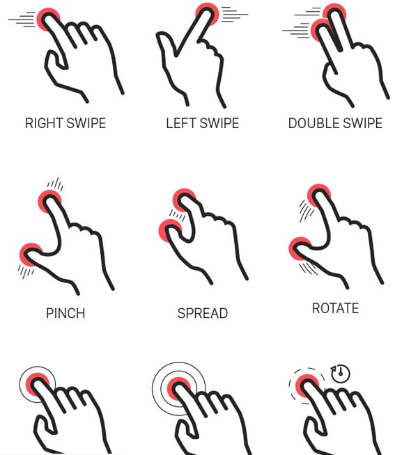 Help - Free hands and gestures icons