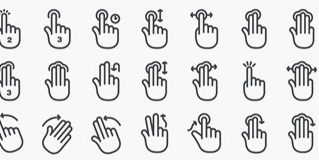Gesture Icons Inspiration and Free Packages