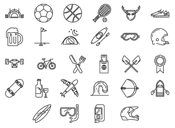 Activity Icons by Jason Smith