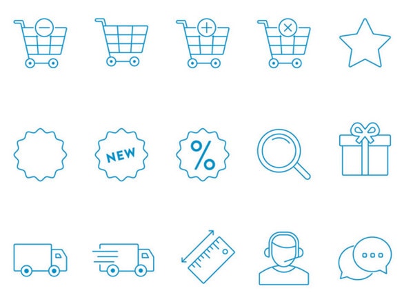 Free Shopping Cart Payment And Other E Commerce Icons