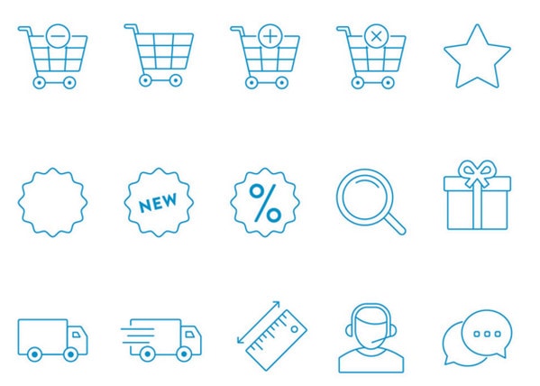 Free Shopping Cart Payment And Other E Commerce Icons - 