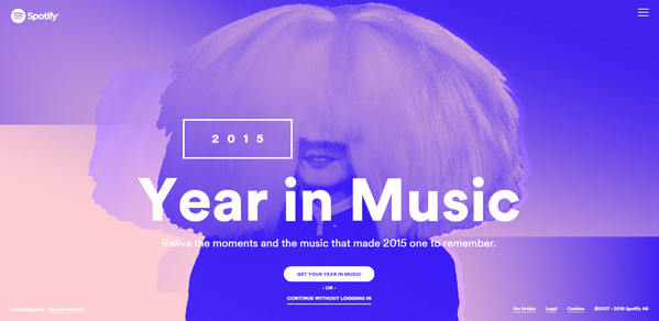 Year in Music by Spotify