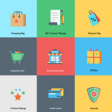 Free Shopping Cart, Payment, Checkout and Other E-commerce Icons ...