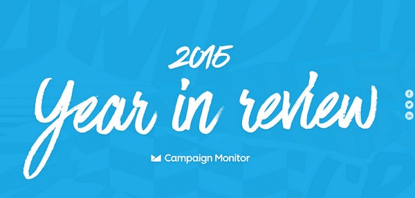 Annual Email Marketing Report by Campaign Monitor