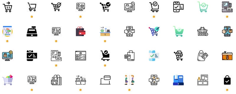 Catalogo - Ecommerce & Shopping Icons