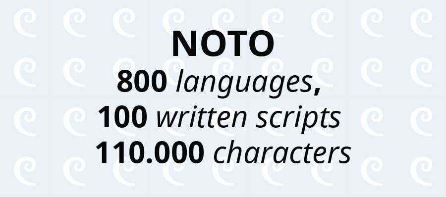 noto fonts