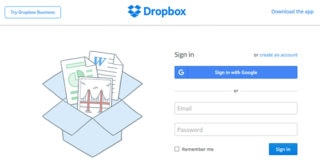 dropbox free upload