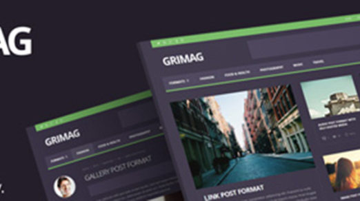 Grimag, an Ad Optimized WordPress Theme that Will Keep Ad Blockers Away