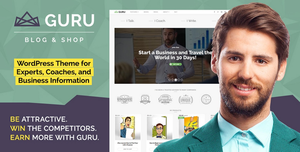 WordPress Theme Designed for Business