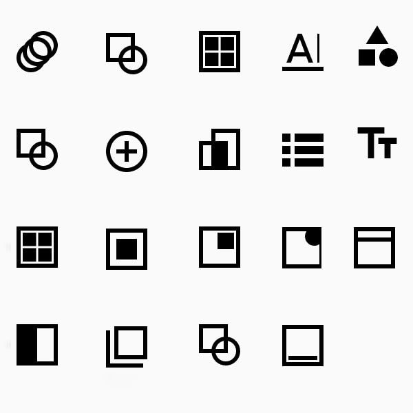 Pictogram of Google's Material Components