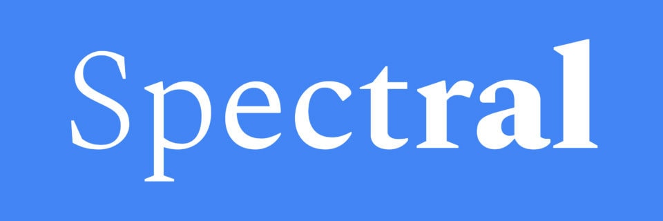 Google Introduces Spectral, a New Web Font