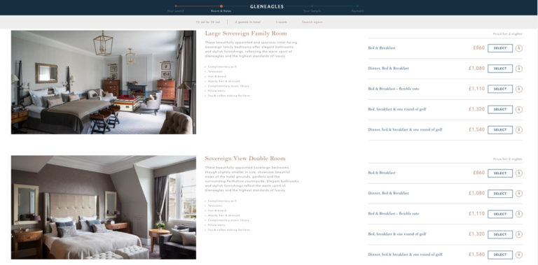 Best Practices of Hotel Website UX Design - Designmodo