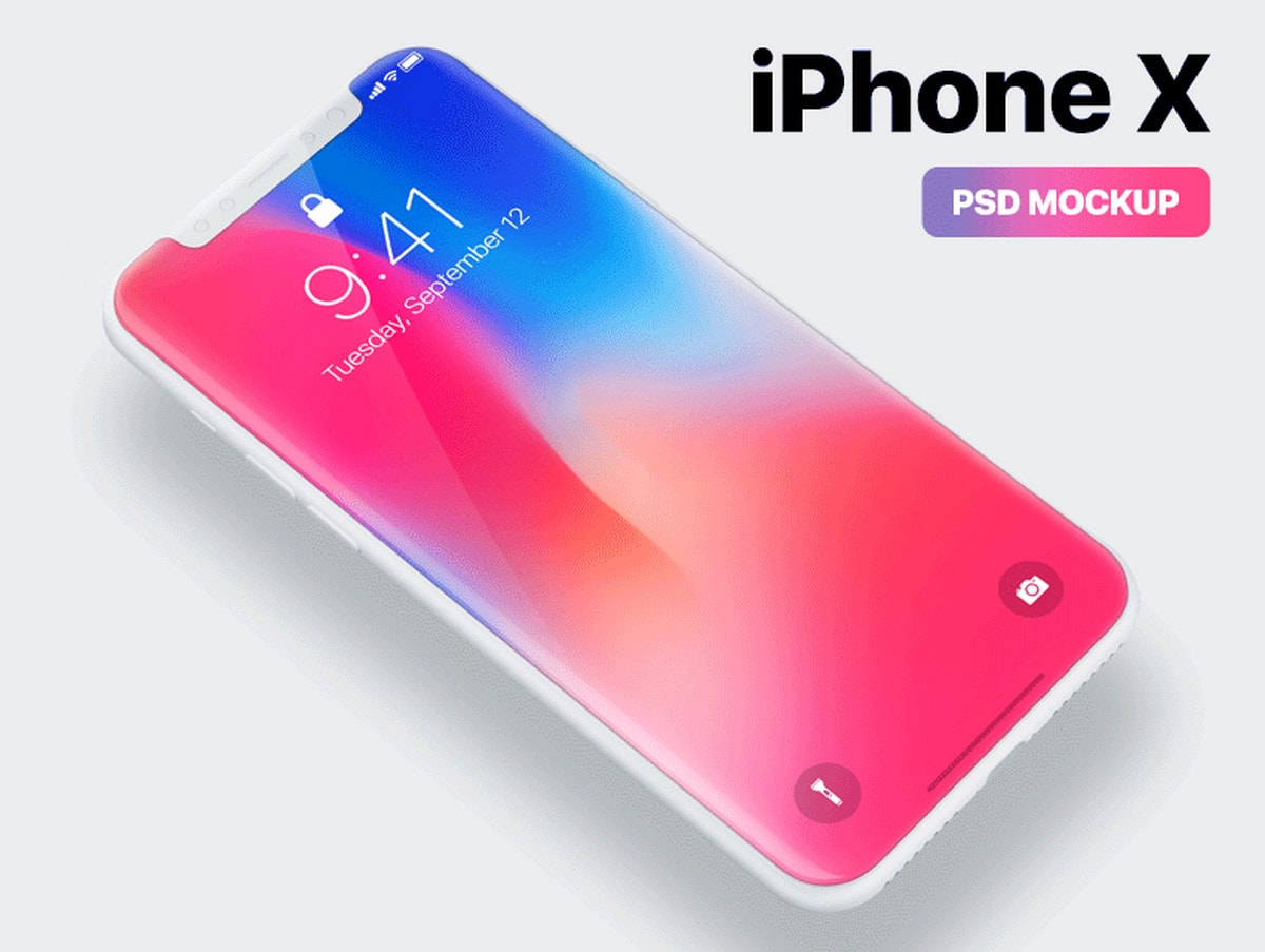 Free iPhone X Mockups