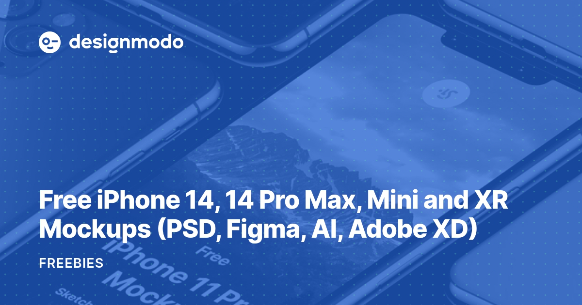 Mini iPhone 11 & iPad Pro Template 