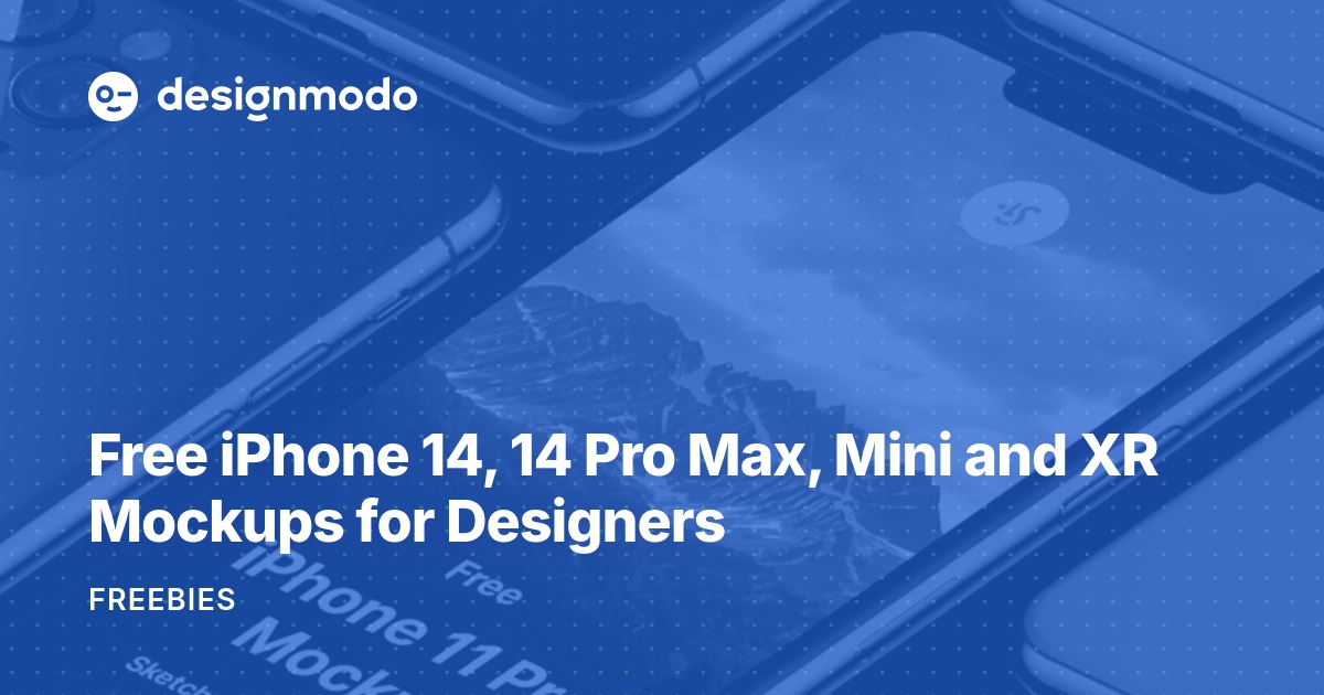 Mini iPhone 11 & iPad Pro Template 