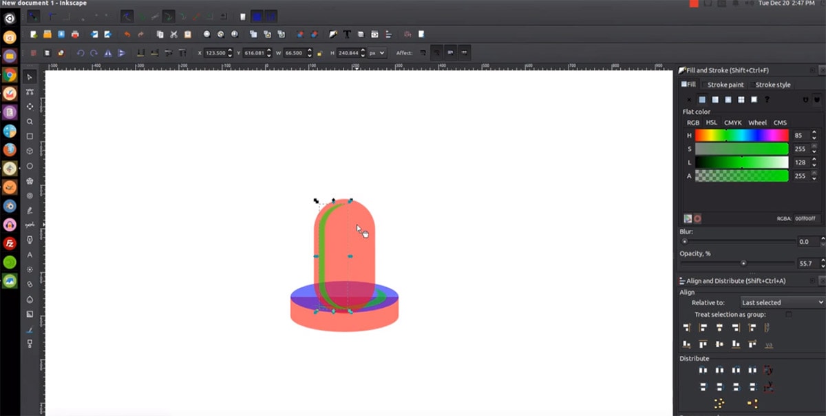 Dropper Icon in InkScape