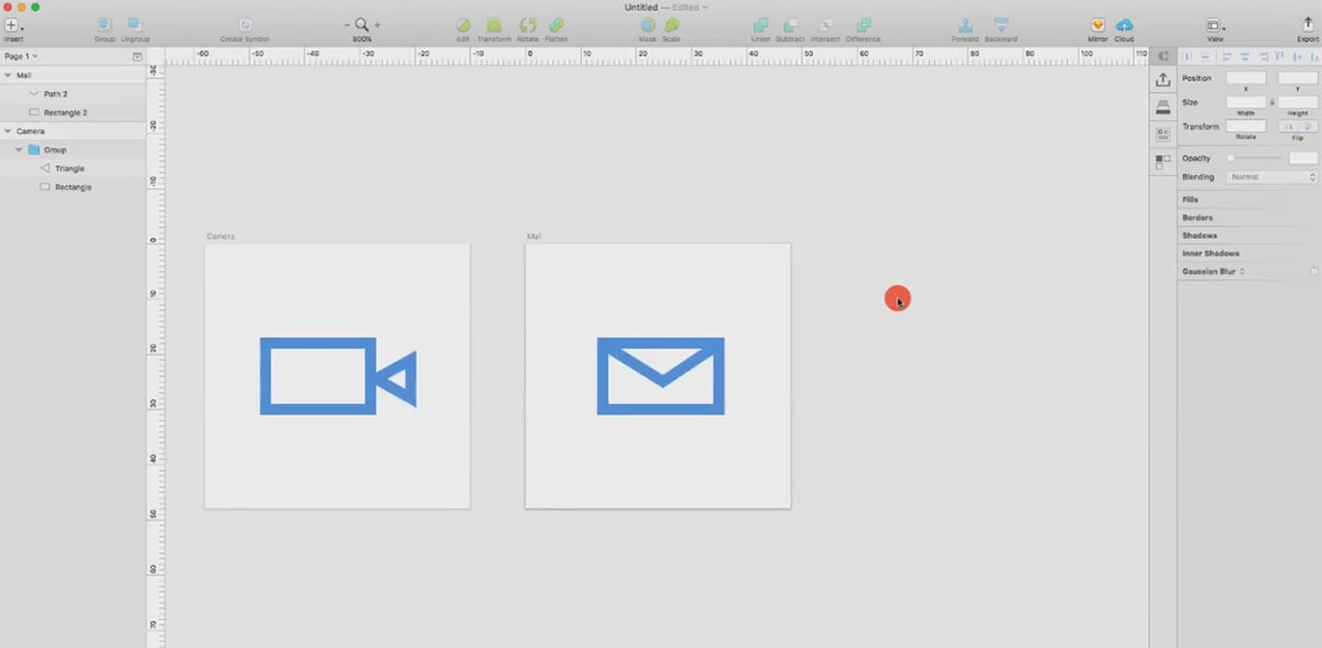 Sketch Line Icons