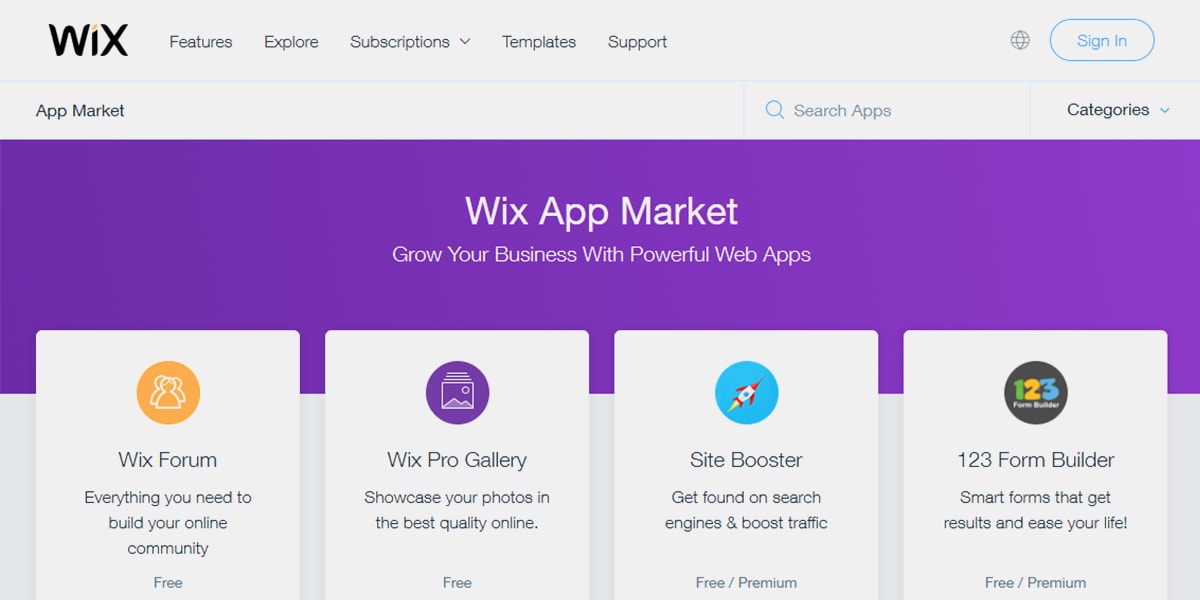 wix app