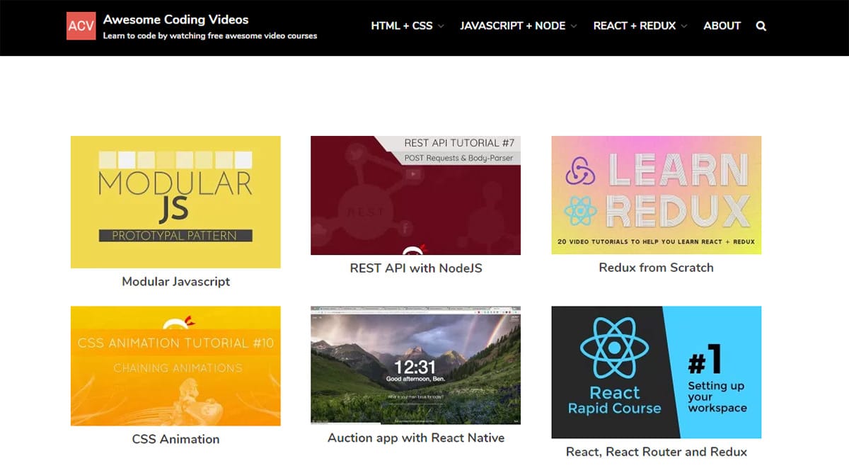 Awesome Coding Videos