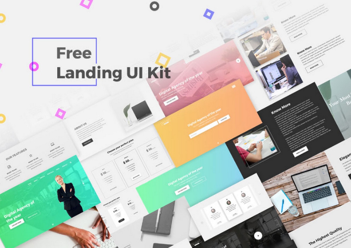 Landing UI Kit