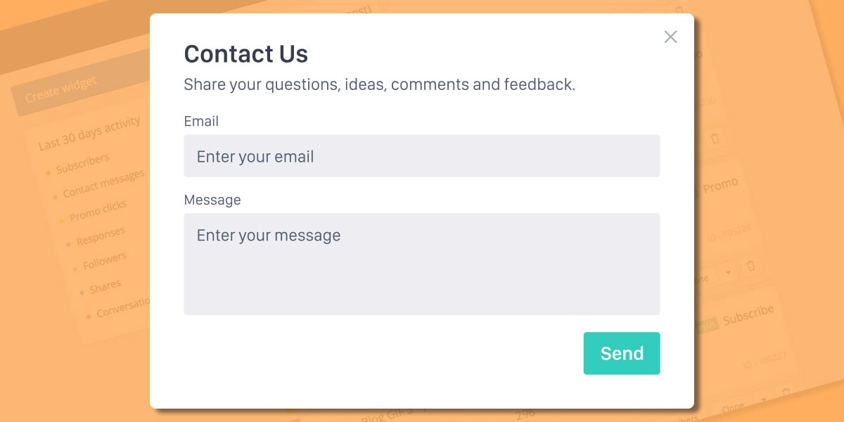 GetSiteControl COntact Widget