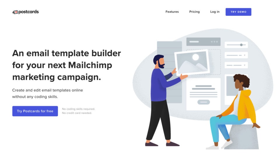 Postcards - Online HTML Email Template Builder with Drag & Drop