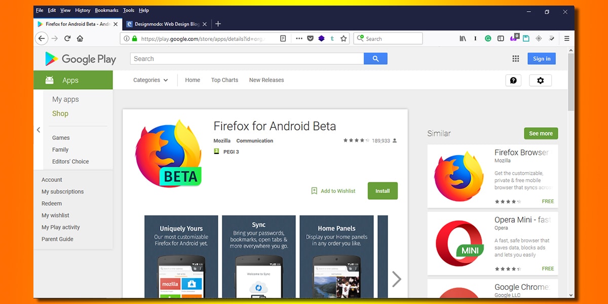 download firefox for android without google play