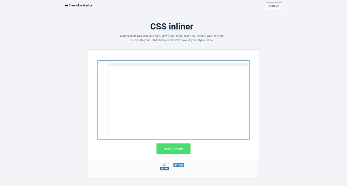 CampaignMonitor’s CSS Inliner