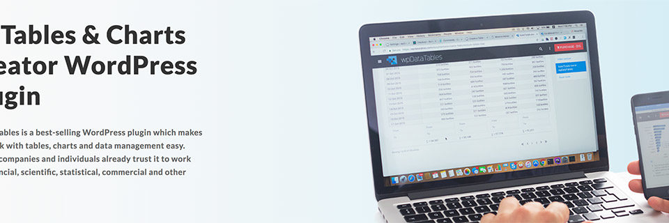 wpDataTables: The Leading Plugin for Creating Tables and Charts in WordPress