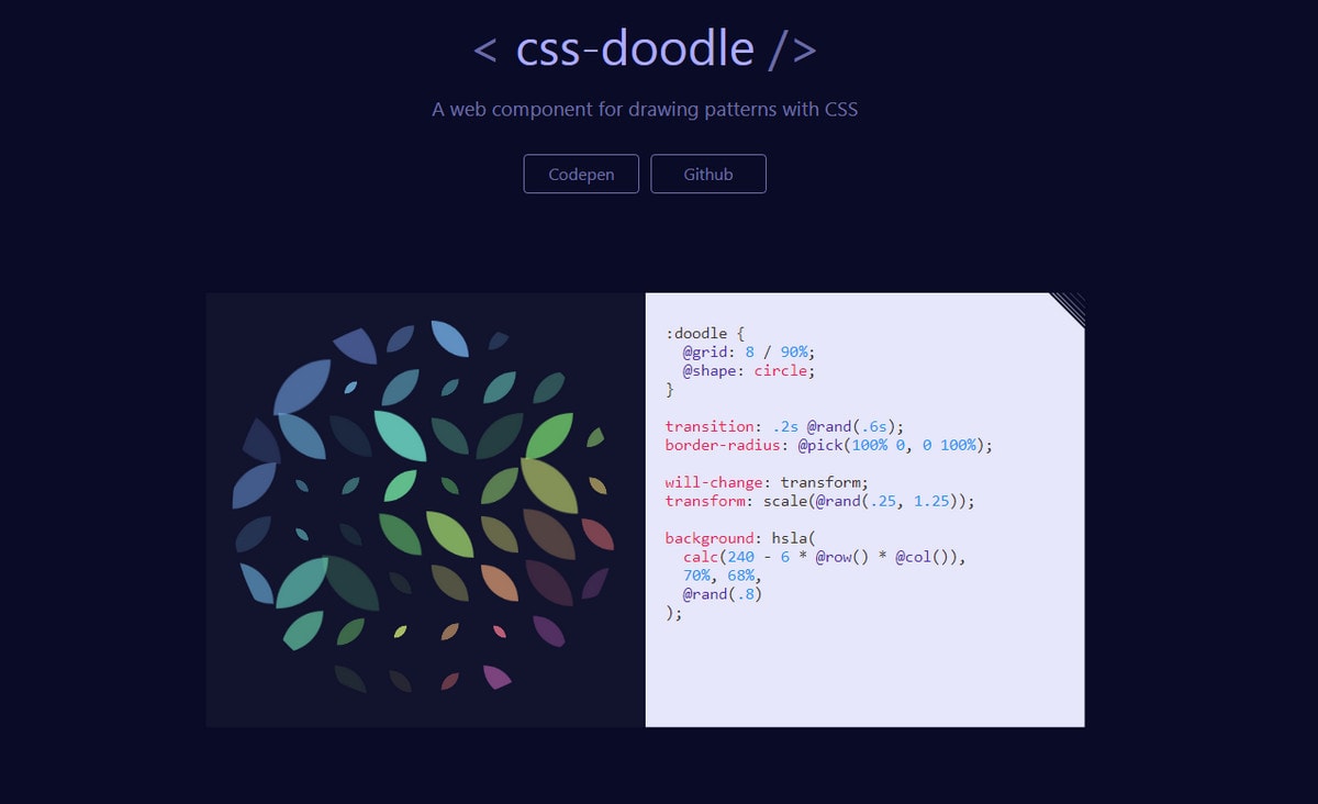 CSS Doodle