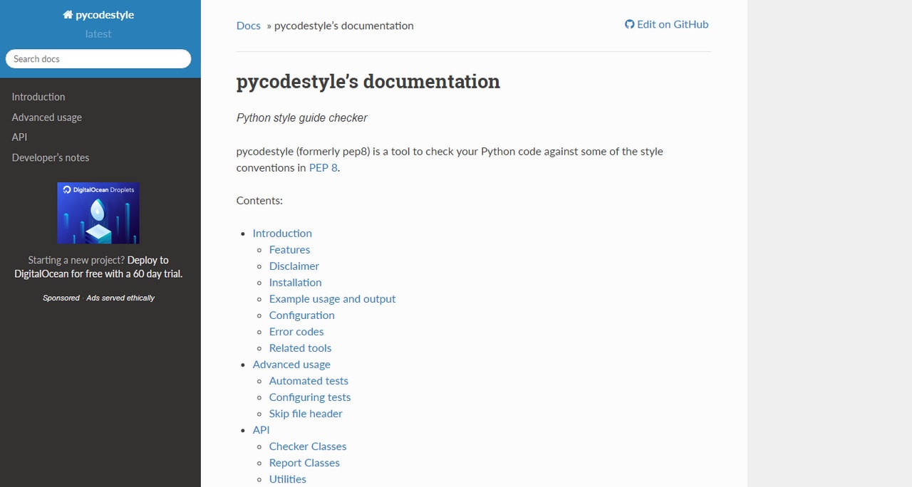 Pycodestyle